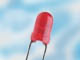 LED3mm dioda LED LTL4221NLC 3mm red low power, 8,7mcd, 60deg, Lite-on, RoHS