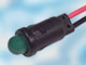 LED5mm SSI-LXH600GD-150 dioda zielona w oprawie z przewodami, RoHS, LUMEX OPTO/COMPONENTS INC