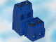 WJA500-2PIN-BLUE, R=5,0mm, gniazdo 2x2 pinowe THT, RoHS, CIXI